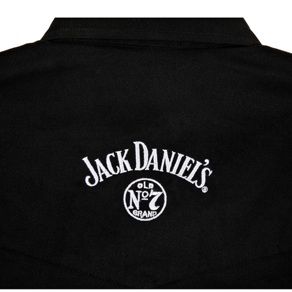New Wot Jack Daniel’s Button Up Cowboy Style Size Medium. - Picture 8 of 10